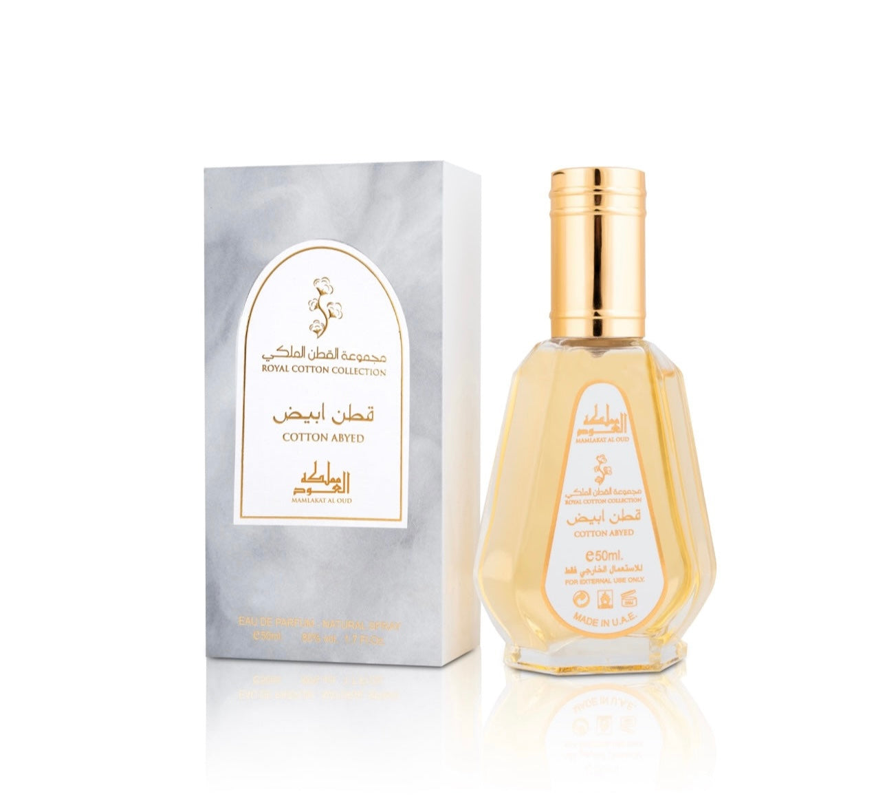 Cotton Abyed by Mamlakat Al Oud 1.7 oz